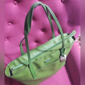 TUMI Genuine Leather Tote Shoulder Bag